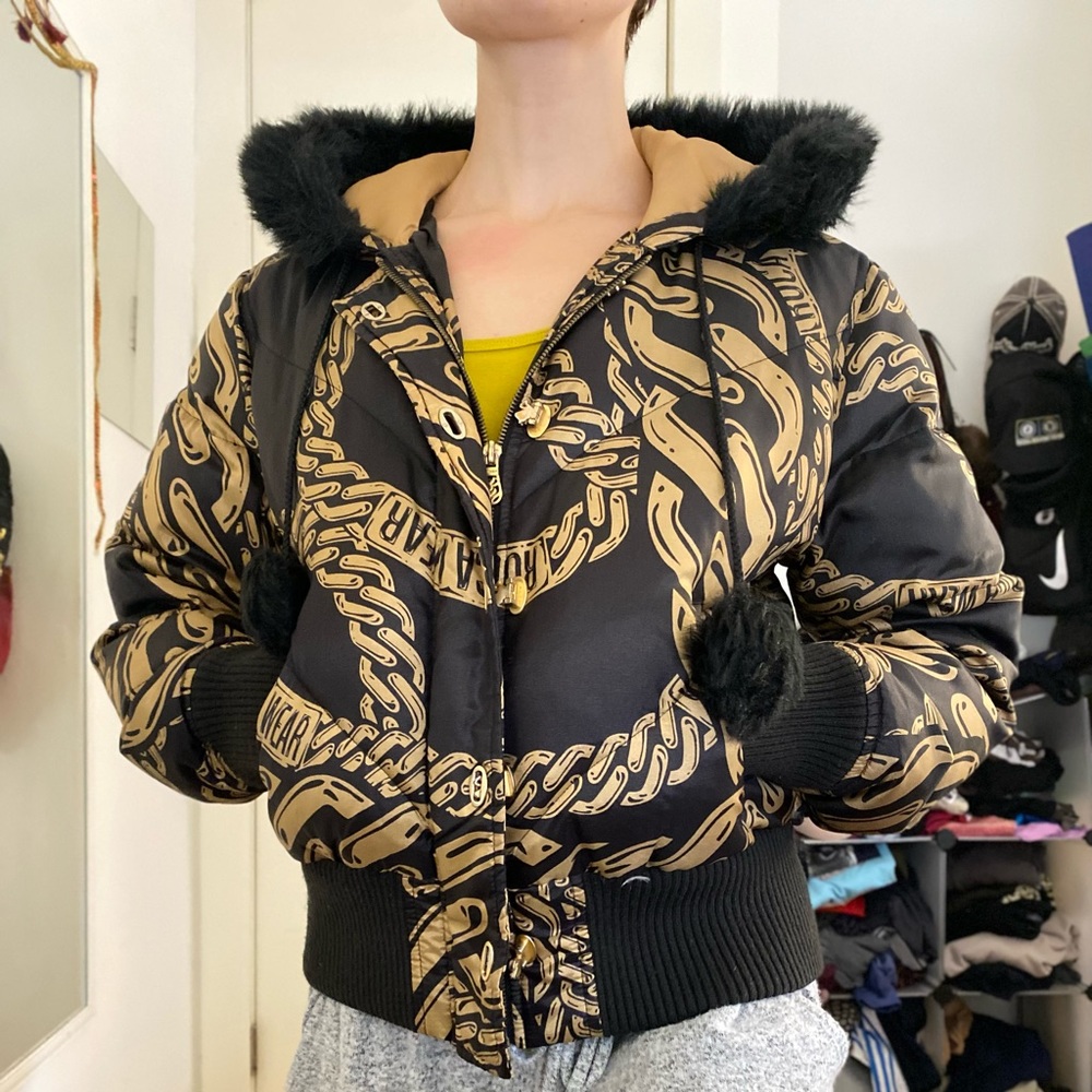 ROCAWEAR CHAINZZZZ DOWN FEATHER PUFFER